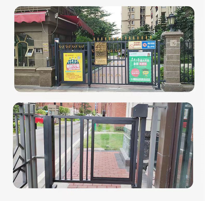 Advertising Barrier Automatic System Pedestrian Gate Straight Multi-application Crowd Control Stanchion