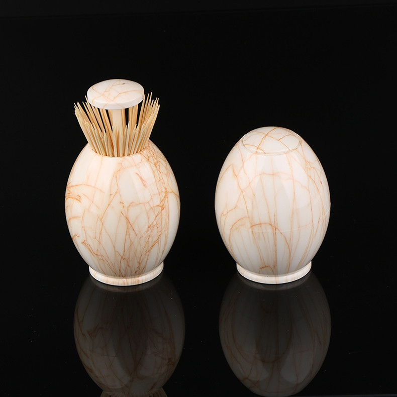 Kitchenware Automatic Egg Plastic Toothpick Holder Box