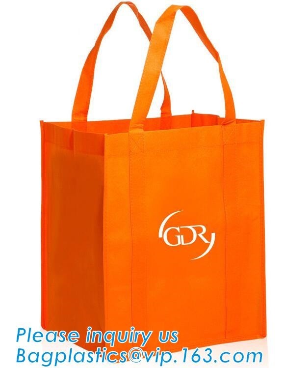 Full color printing non woven bag made by 80gsm fabric non-woven shopping bag for shopping package, bagplastics. bagease