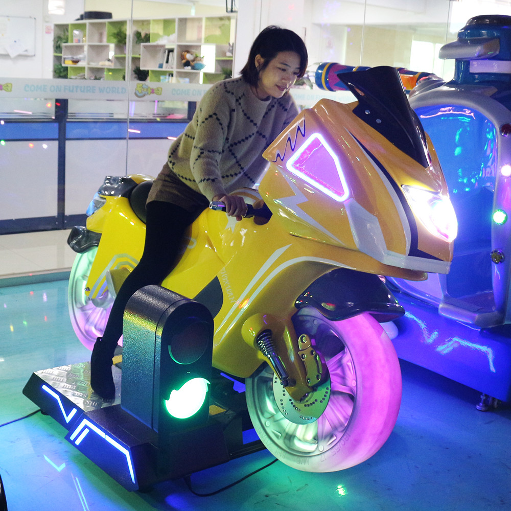 Coin Op Real Like Indoor Motorcycle Arcade Game for Amusement Park Shopping Mall