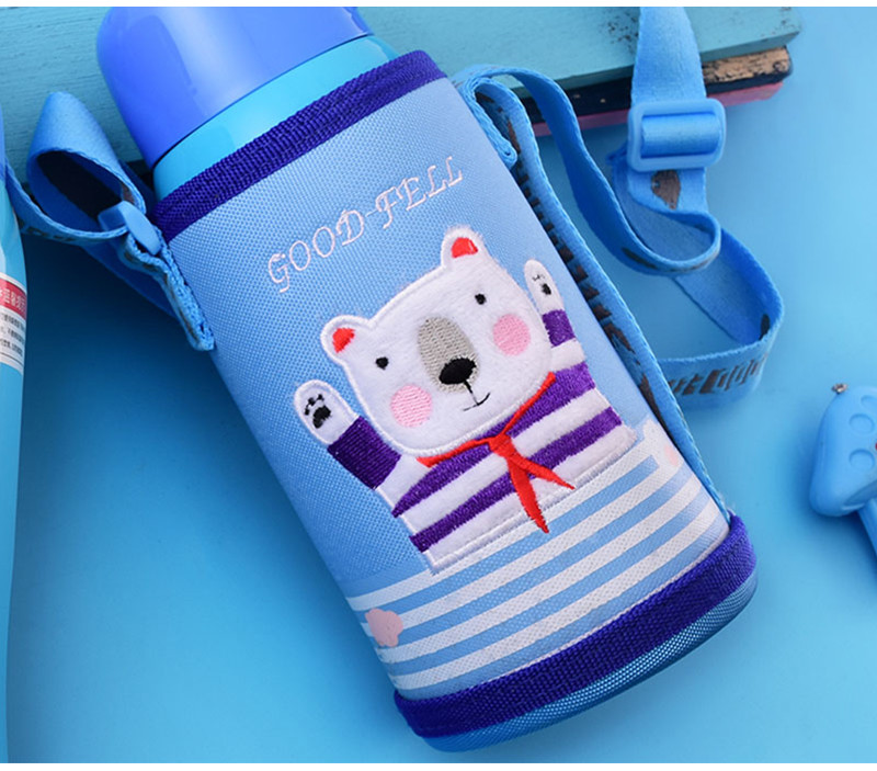 Custom Animals Pattern Child Bottle Bag with Adjustable Shoulder