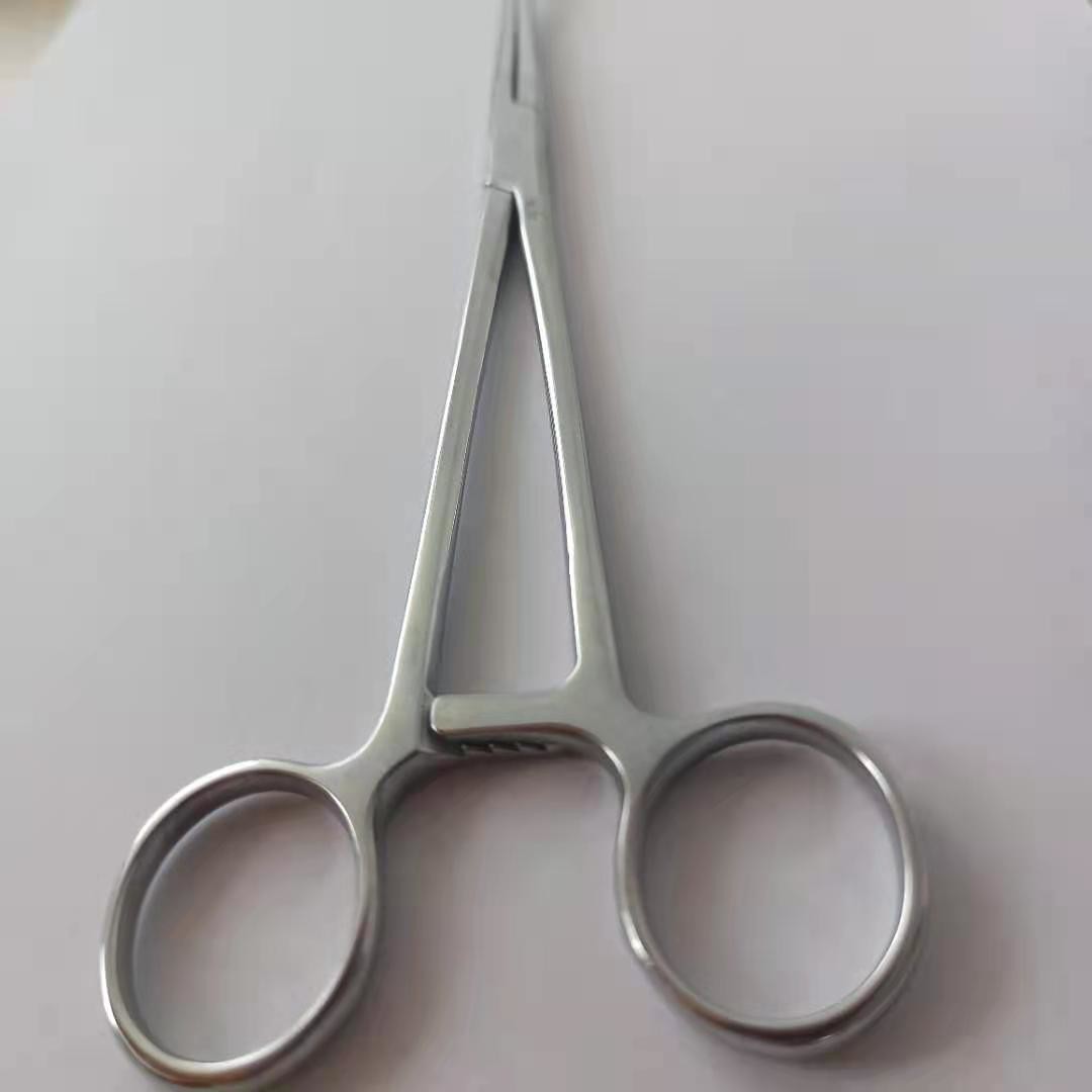 Straight 12.5cm 14cm 16cm Stainless Steel Needle Holder CE ISO Standard