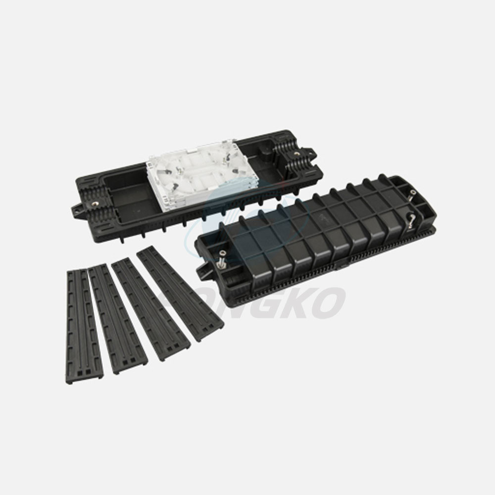 2 In 2 Out Horizontal 14 Core Fiber Optical Termination Box Enclosure For FTTX Network