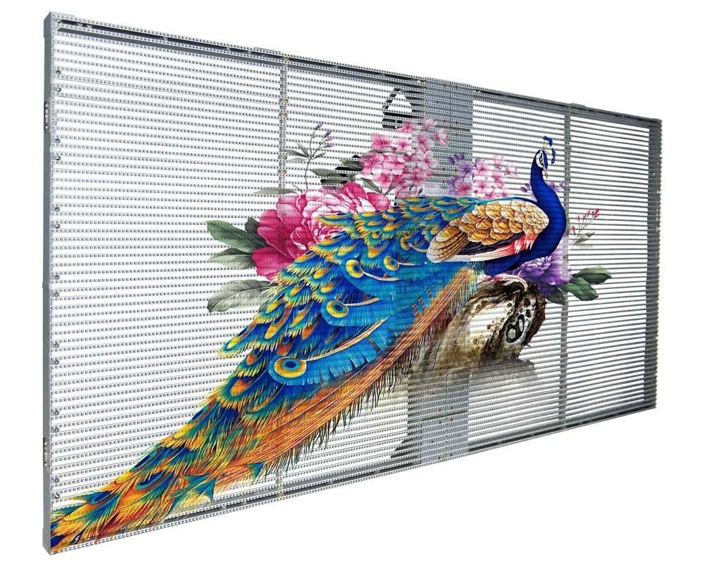 SDK Indoor Transparent See Through Led Screen Curtain P3.91-P7.81