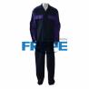 Buy cheap Cotton/Nylon Two Tone Blue Purple Fr Coveralls 220gsm For Oil Gas Industry from wholesalers