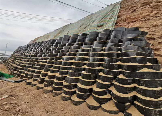 Slope Protection High Density Polyethylene Erosion Control Geocell