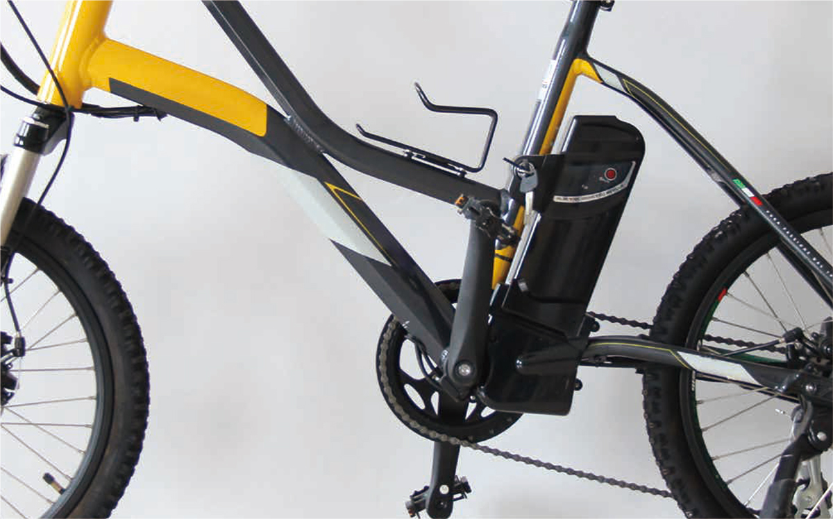 7S3P Electric Bicycle Lithium Battery Pack 36v 10.4ah 5.2kg Weight