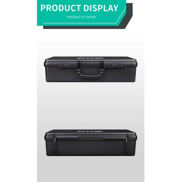 Airtight Plastic Protective Hard Case With Foam For Camera Customized