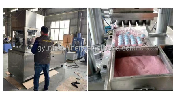 1200KG Full Automatic Hydraulic Bath Bomb Balls Press Making Machine for High Productivity