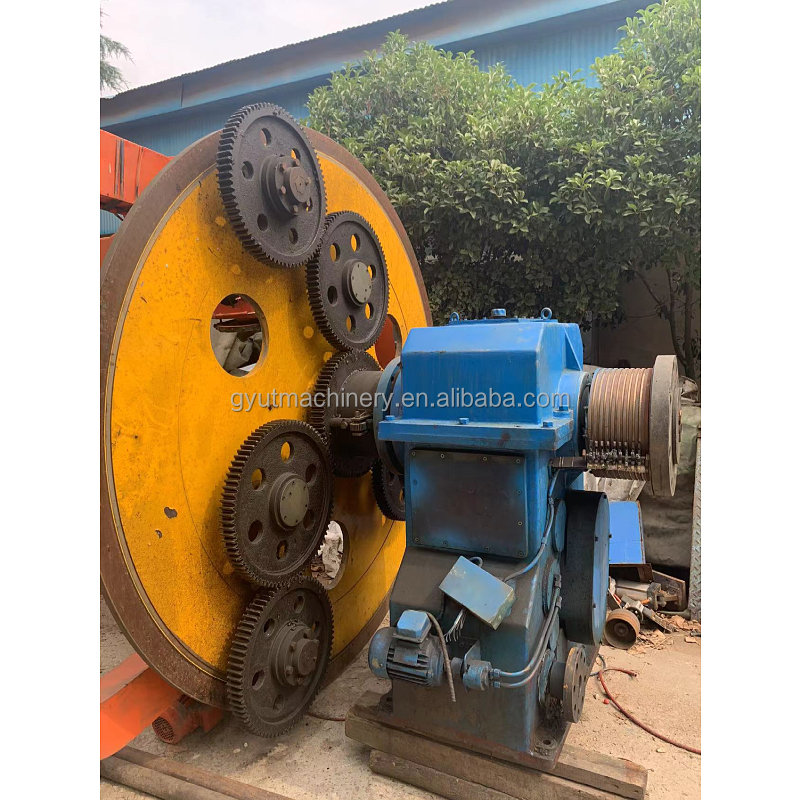 8.4ton Professional 1 6-bobbin Twister Stranding Machines for Steel Wire Bobbin Cable
