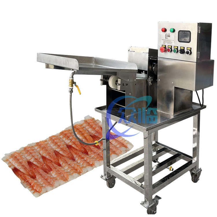 3P Stable Automatic Shrimp Cutter Multi Function Stainless Steel 304