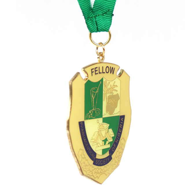 Soccer Trophies Custom Medals Sport Award Metal Enamel Football Custom Military Awards