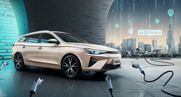 NEDC501Km Drive Range Roewe Ei5 MPV Pure Electric Vehicles Top Speed 185km/h 8.3sec 0-100km/h Acceleration