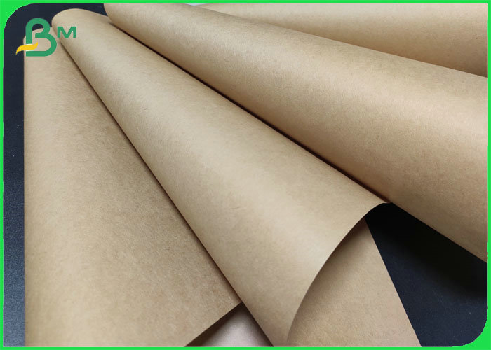FDA Approved Printable Brown Kraft Rolls Eco Friendly Gifts Wrapping Paper