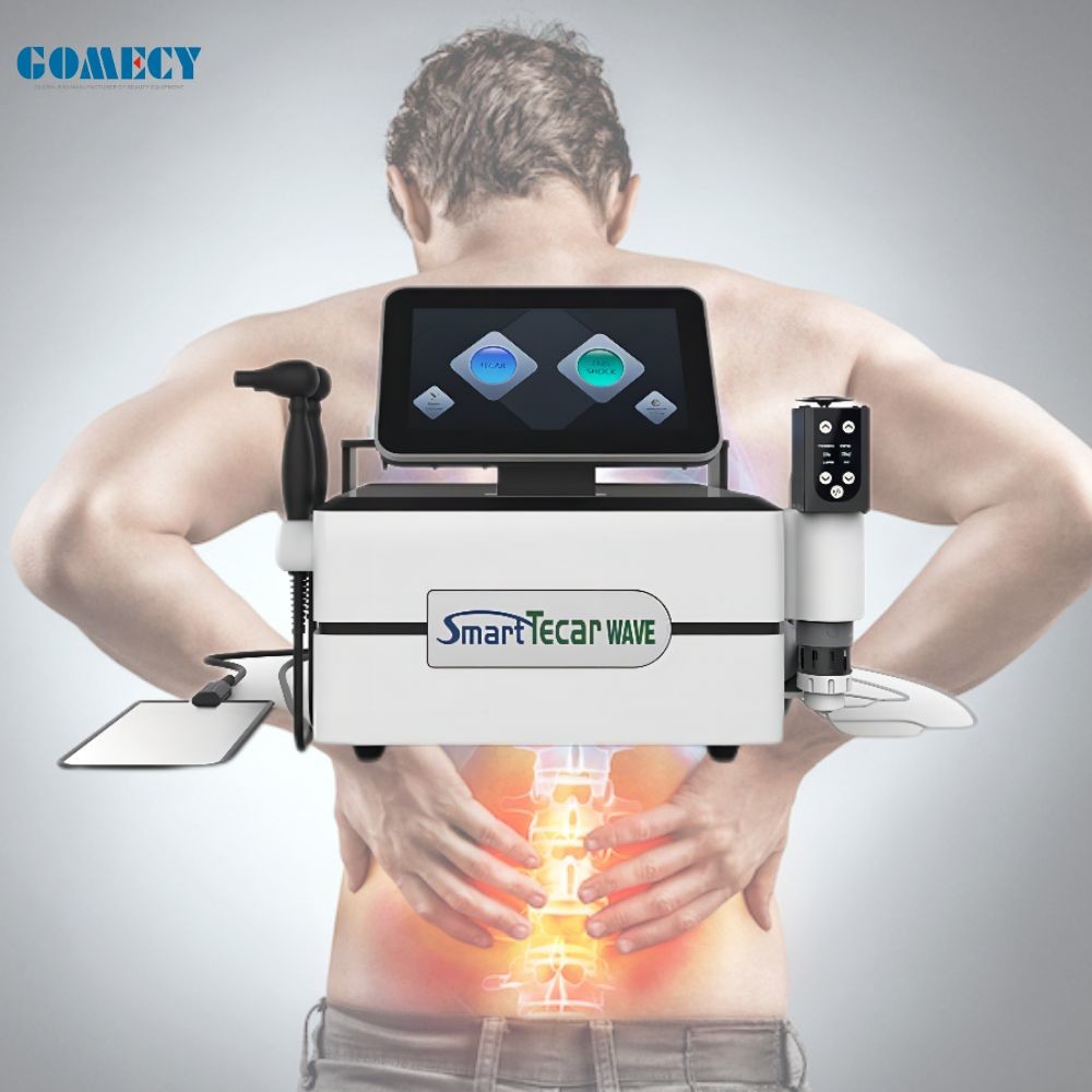 20/40/60MM Heads Size Shock Wave Device for Body Pain Relief and Tecar Diathermy