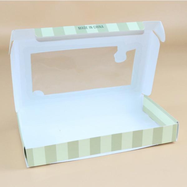 Paper Box Full Color Paper Towel Package Box with Window