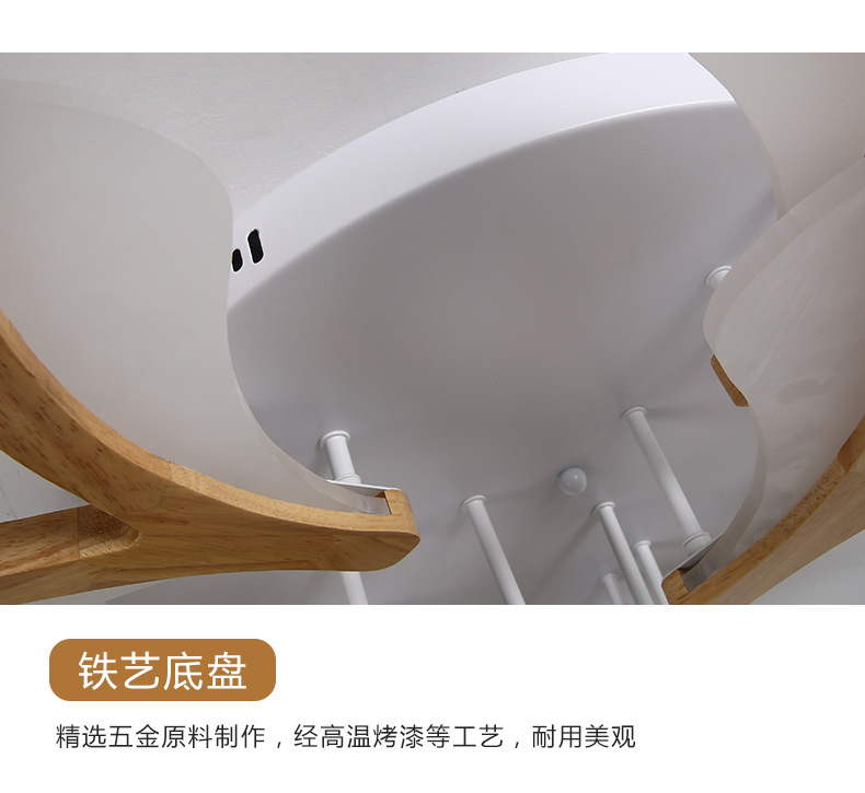 Nordic Log LED Ceiling Lamp Creative Personality Bedroom Book Room Simple Modern Solid Wood ceiling lights(WH-WA-45)
