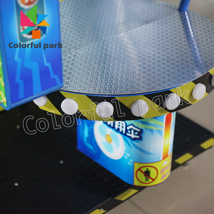 Paraglider Ride Ticket Redemption Machine , 3D Children Playing Indoor Games