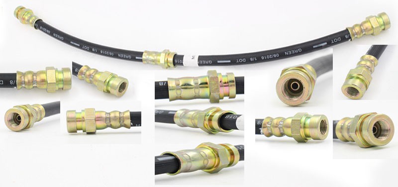 flexible epdm sae j1401 rubber brake hose