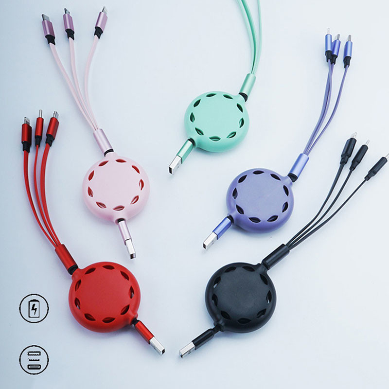 2.8A Max Current 3.3ft Universal USB Cord Quick Charging Custom Logo