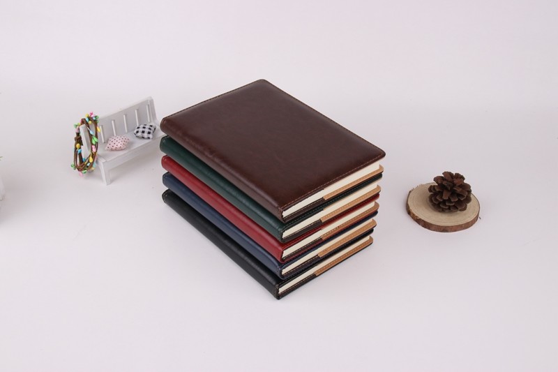 Exquisite PU leather notebook