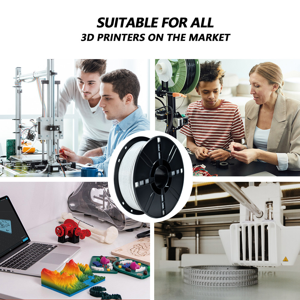 Marble White Filament PLA 1kg 1.75mm 3d Printer Filament For 3d Printer