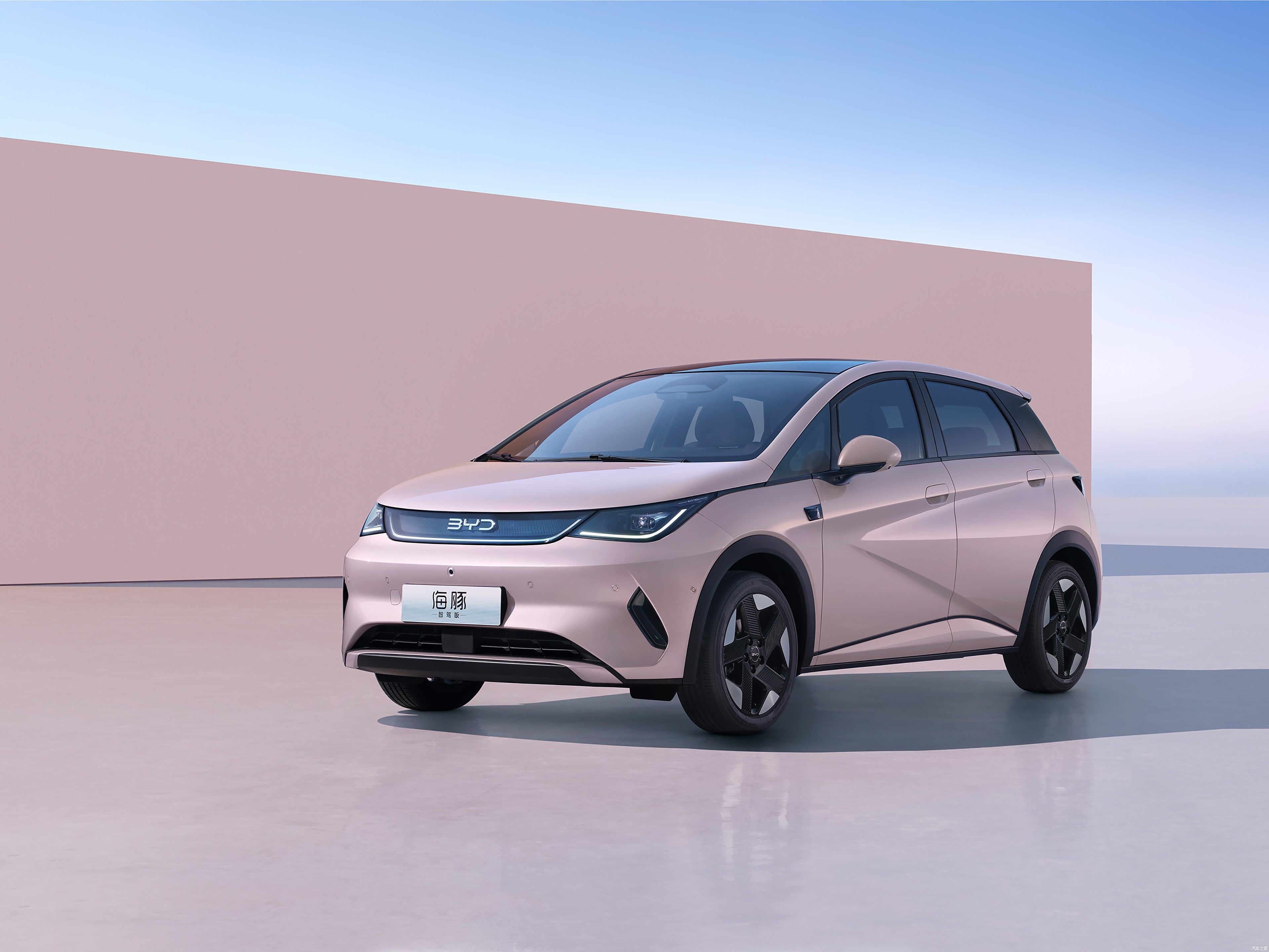 2025 BYD Dolphin, the most perfect small electric car in China. With intelligent driving function. Range 420KM-520KM.