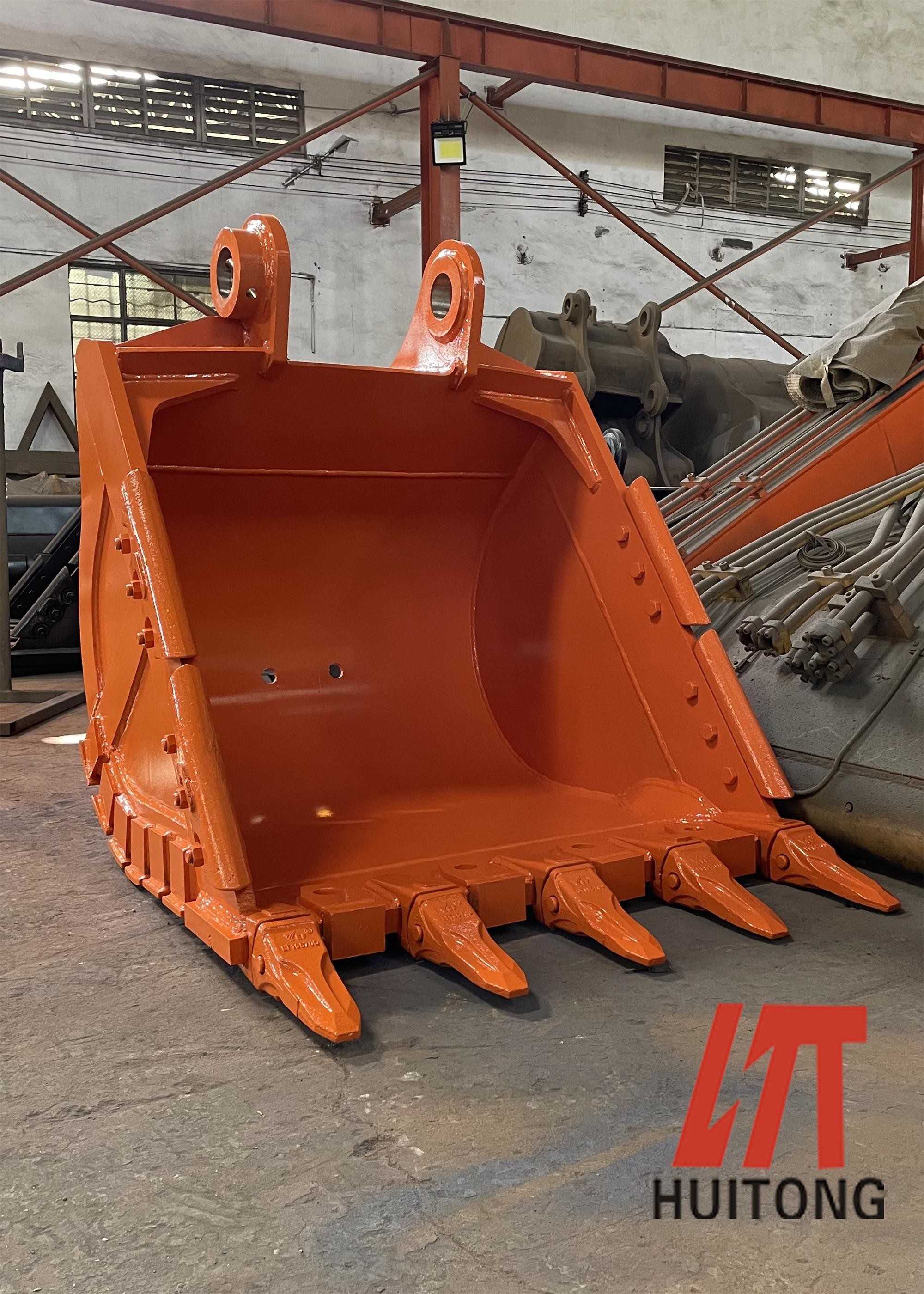 PC 415E 515DL 412DL Crawler Excavator Rock Bucket Q345B Heavy duty
