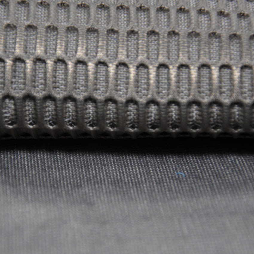 290gsm Airmesh Spacer Mesh Fabric Breathable Mesh Material 100% Polyester