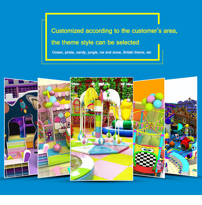 Commercial Jungle Theme Soft Playground Equipment Kids Indoor Playground For Sale