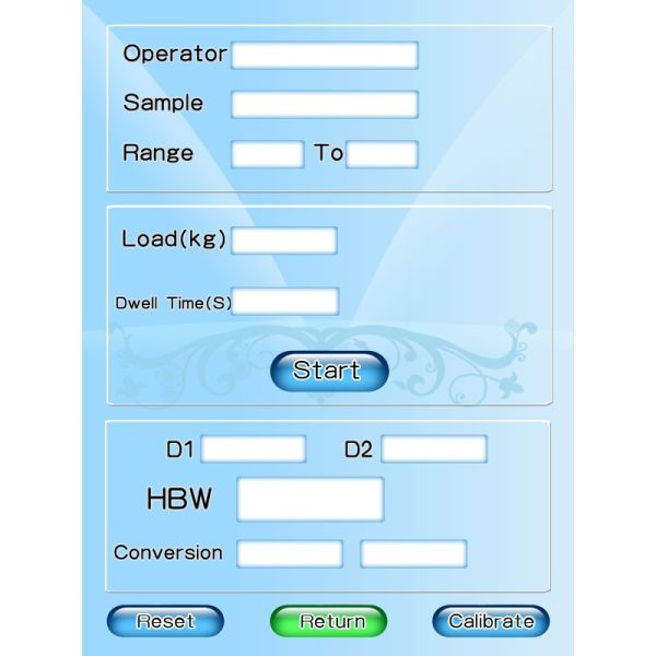 Touch Screen Portable Brinell Hardness Tester 2900hv Universal