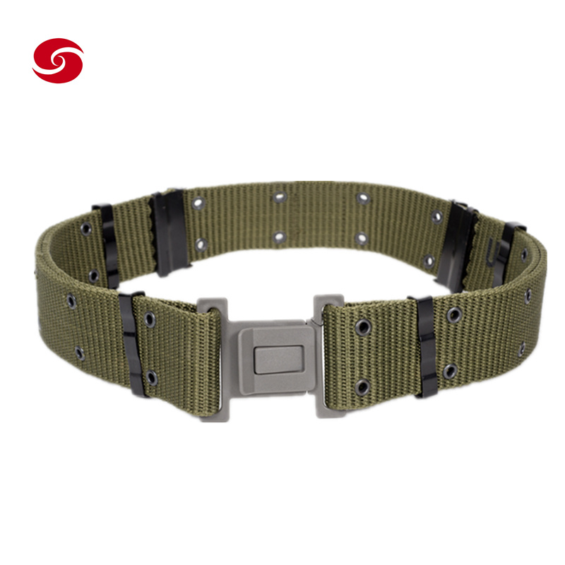 PP or Nylon Heavy Duty Double Layer Military Tactical Belt
