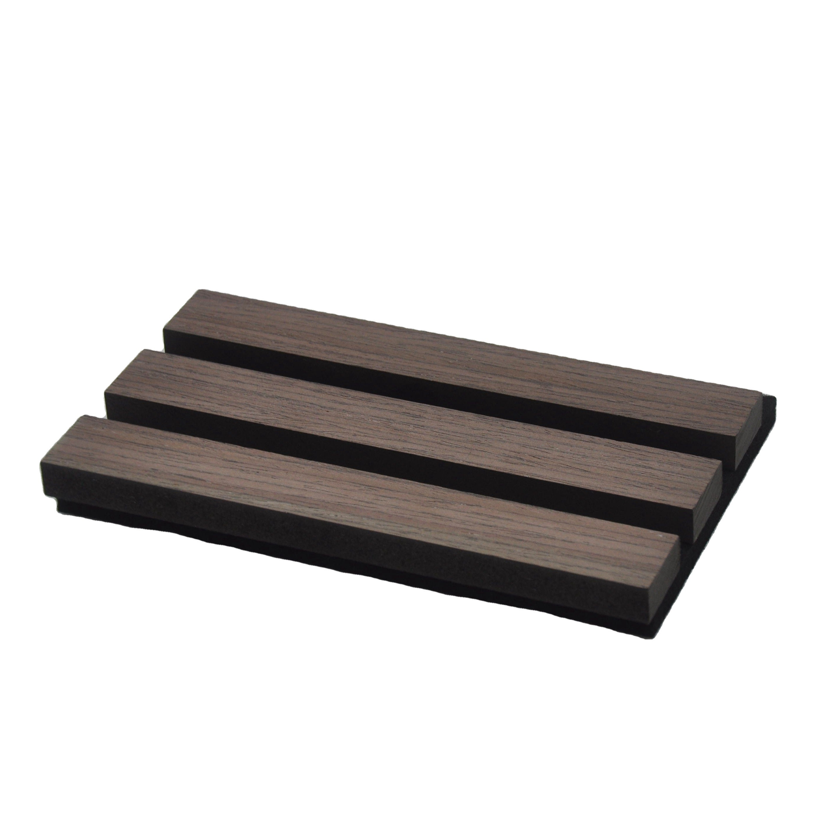 21mm Akupanel Modern Style Wood Acoustic Panel MDF Soundproof Hotels Living Rooms Veneer Wall Panel
