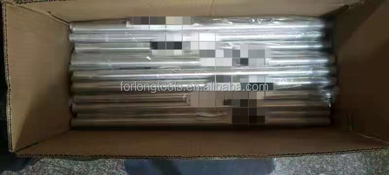 1'' OD Swedged 6061 Aluminum Radius Rod for 5/8-18 Thread 21 Length High Strength and Customizable Abrasive Blasting