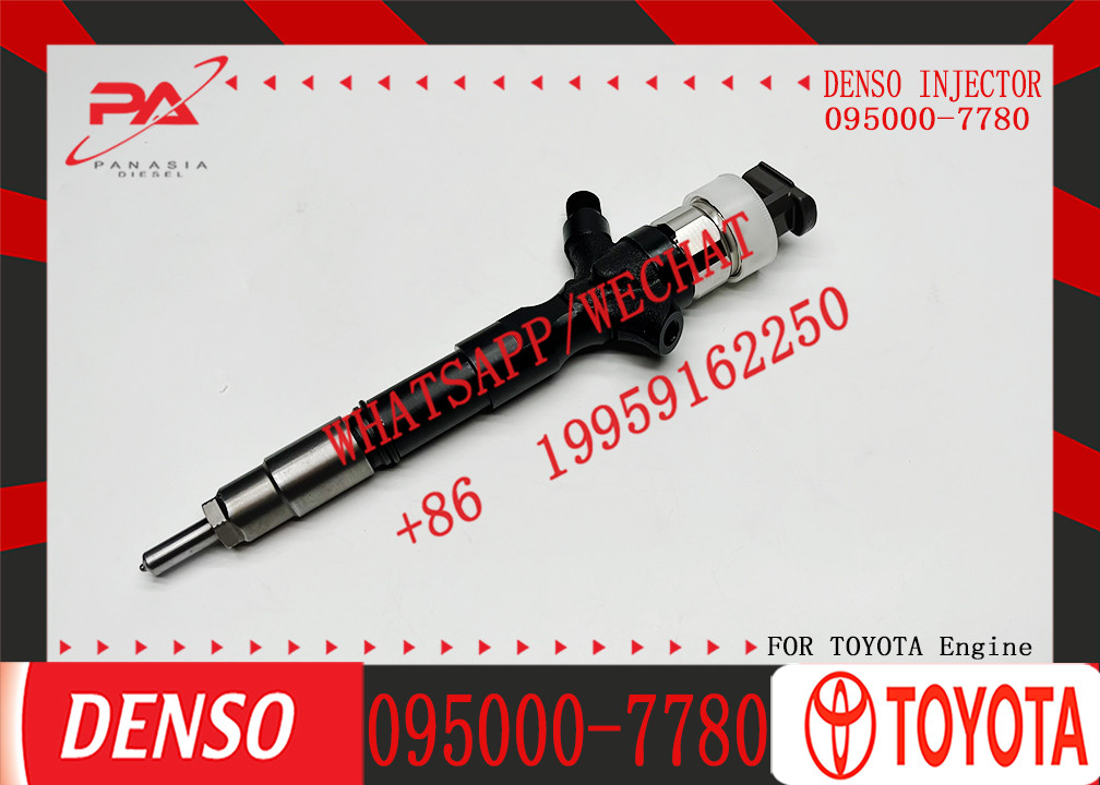 Common Rail Fuel Injector 095000-7780 095000-7781 23670-30140 for Hilux 3.0 D4D for Denso