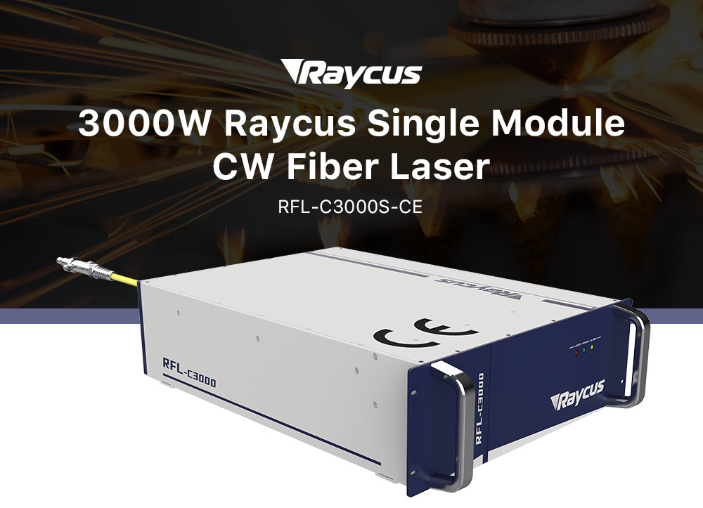 Original Raycus 3000W Laser Source RFL-C3000S CW Fiber Laser for 1064nm Fiber Laser Cutting Machine