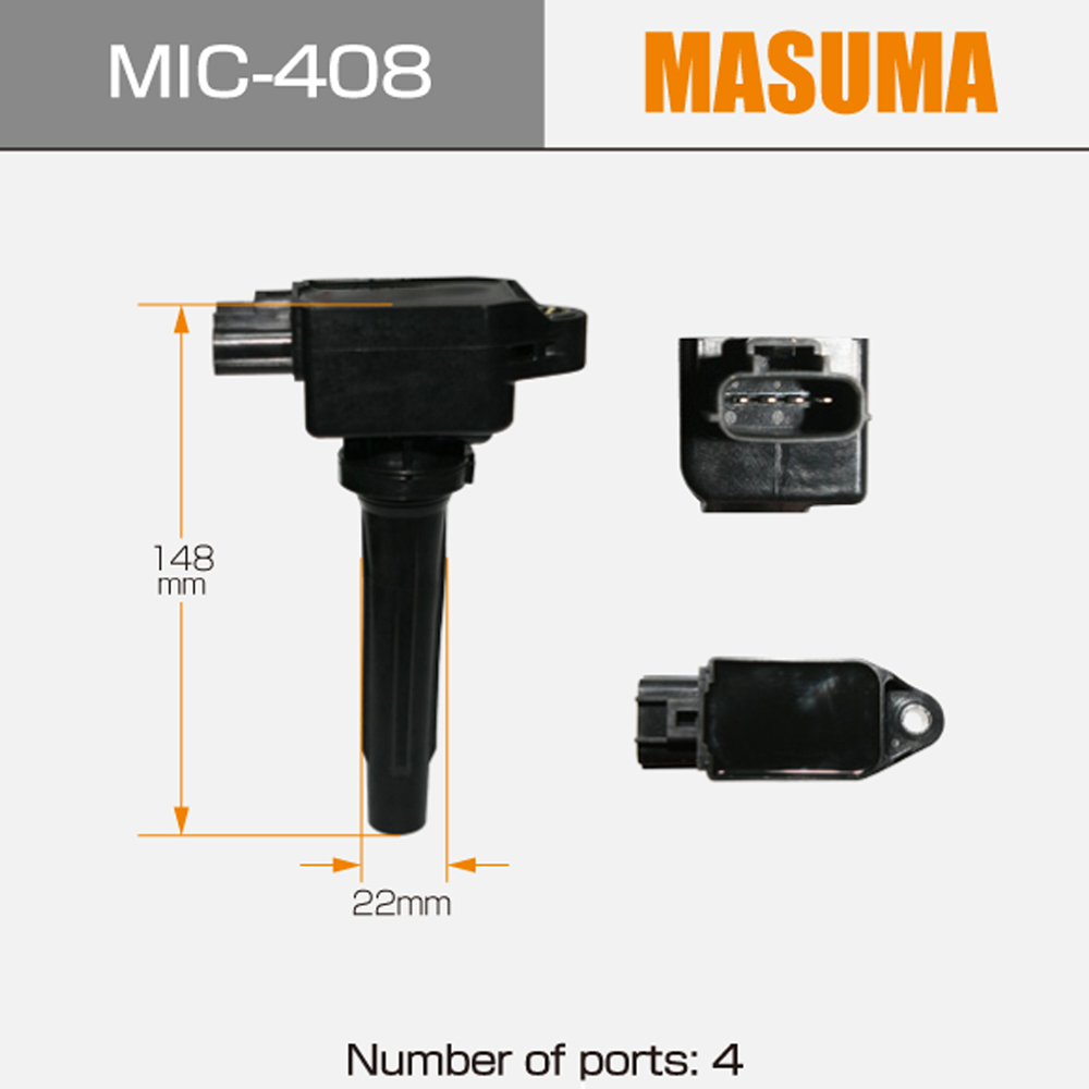 MASUMA ignition coil PE01-18-100 PE2018100 PE20-18-100 PE20-18-100A for MAZDA CX-30