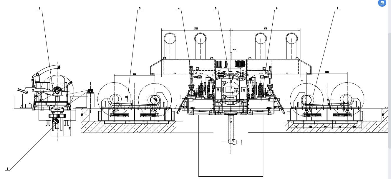 High Precision 20 High Cold Rolling Mill For AHSS SUS Steel (750)