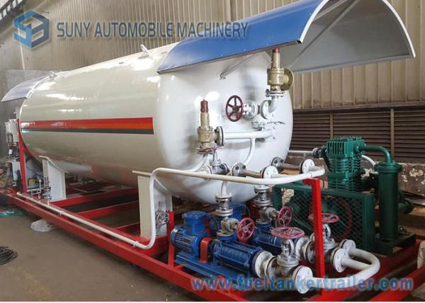 30 Cubic ISO Certification Bottling Plant Lpg Filling Plant 30cbm LPG Skid
