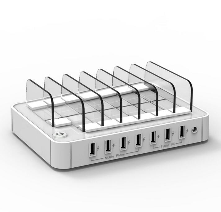 7 Ports USB charger Hub Universal Multi Ports Charging Station Fast Charger Docking adaptor iPhone iPad Samsung Galaxy x