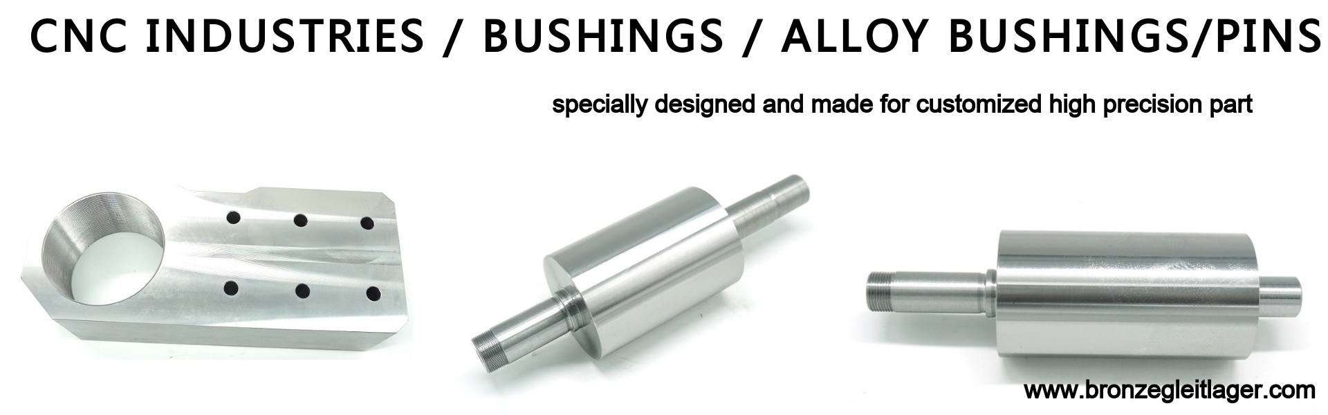 CNC Pins Sleeve Bushing Custom Forging Turning 42CrMo Steel Connection
