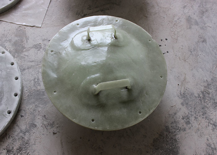Molded Cutting FRP Pipe Fitting Green GRP Flexible Flange Coupling