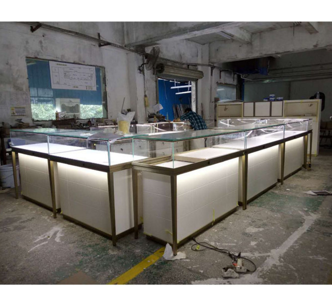 1450X550X950MM OEM Jewellery Shop Display Counters