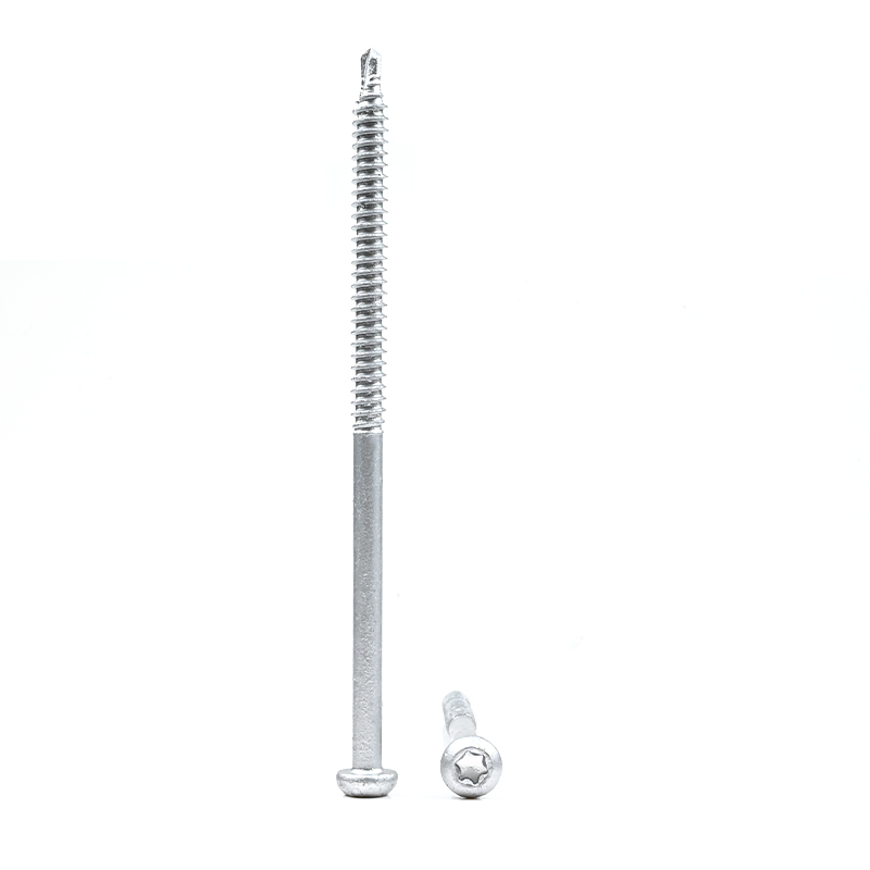 St6.3*125mm Bimetal Galvanised Pan Head Torx Self Drilling Screws Customized Support