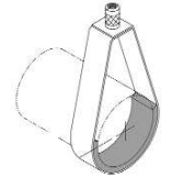 UL Standard Swivel Loop Hanger for Pipe Clmap - Steel Galvanised