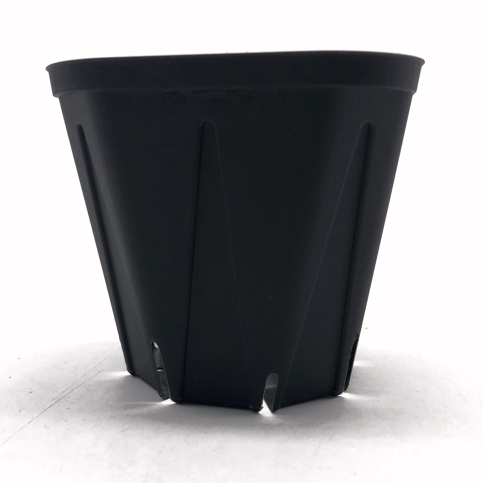 OEM Small Square Fleshy Orchid Plastic Flower Pots Injection Molded