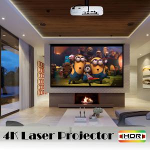 Buy cheap 4800 Lumen Home Cinema Projector Ultra Short Throw Projector 4K With HDR product