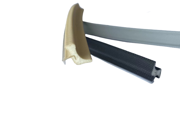 Yellow Aluminum-Clad Wood Door and Window Rubber Seal Strip for Customer's Drawings