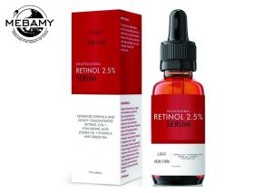 Buy cheap Organic Anti-Wrinkle Retinol 2.5% Face Serum With Hyaluronic Acid product