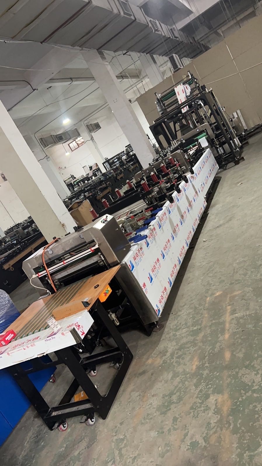 Double Unwinder 3 Side Seal Pouch Maker Machine 250 Segments/Min